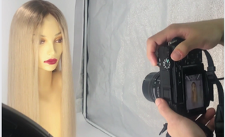 Video making of premium human hair Extensions